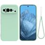 Mobigear Colors Coque Google Pixel 9 Pro Coque arrière en TPU Souple - Vert