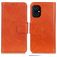 Mobigear Classy Housse POCO M5 Etui Porte-Monnaie - Orange