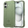Mobigear Rugged Shield Coque iPhone 16 Plus Coque arrière en TPU Souple Anti-Chocs - Vert