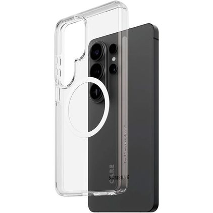 CARE by PanzerGlass Urban Explorer Coque Transparente Samsung Galaxy S26 Ultra MagSafe Coque arrière Rigide Anti-Chocs - Transparent