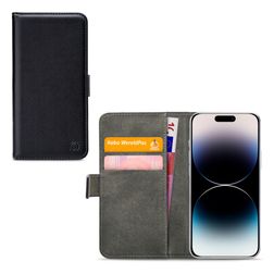 Mobilize Classic Gelly Wallet Housse iPhone 14 Pro Etui Porte-Monnaie - Noir