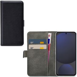 Mobilize Classic Gelly Wallet Housse Samsung Galaxy S24 FE Etui Porte-Monnaie - Noir