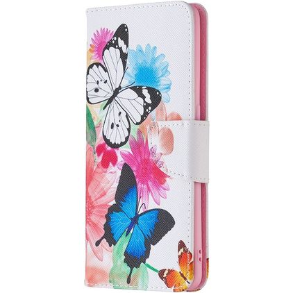Mobigear Design OPPO Find X2 Pro Étui Portefeuille - Papillon