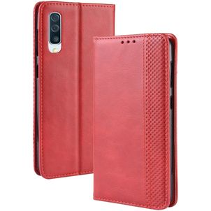Mobigear Sensation Housse Samsung Galaxy A50 Etui Porte-Monnaie - Rouge