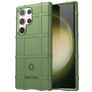 Mobigear Rugged Shield Coque Samsung Galaxy S24 Ultra Coque arrière en TPU Souple Anti-Chocs - Vert