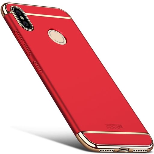 Mobigear TriGuard Coque Xiaomi Mi A2 Lite Coque arrière Rigide - Rouge
