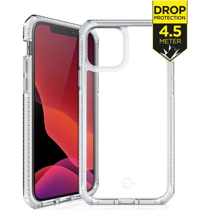 ITSkins SupremeClear Coque Transparente iPhone 12 Pro Coque arrière Rigide Anti-Chocs - Transparent