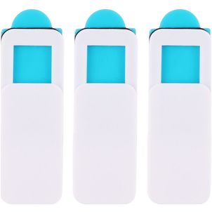 Mobigear Square - Cache webcam Curseur de Confidentialité - Blanc - 3-Pack (Lot de 3)