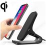 Mobigear Charge stand - Chargeur Qi Wireless 15W 2A - Noir