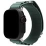 Mobilize Alpine Bracelet Nylon Apple Watch Fermeture boucle ardillon - 49/46/45/44 mm - Vert