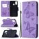 Mobigear Butterfly HONOR 9X Lite Étui Portefeuille - Violet