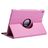 Mobigear DuoStand Coque Huawei MediaPad T5 10.1 Etui Rotatif - Rose