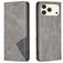 Mobigear Rhombus Slim Housse iPhone 17 Pro Max Etui - Gris