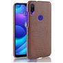 Mobigear Croco Coque Xiaomi Redmi 7 Coque arrière Rigide - Marron
