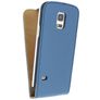 Mobilize Ultra Slim Flip Samsung Galaxy S5 Mini Étui à rabat - Bleu
