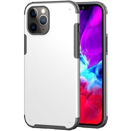 Mobigear Ultra Tough Coque iPhone 12 Pro Max Coque arrière Rigide Anti-Chocs - Blanc