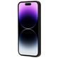 Mobiparts Coque iPhone 14 Pro Coque arrière en Silicone - Noir