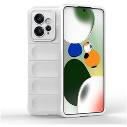 Mobigear Bumpy Coque Xiaomi Redmi Note 12 Coque arrière en TPU Souple - Blanc