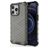Mobigear Honeycomb Coque iPhone 14 Pro Max Coque arrière Rigide Anti-Chocs - Noir