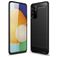 Mobigear Brushed Slim Coque Samsung Galaxy A82 5G Coque arrière en TPU Souple - Noir