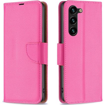 Mobigear Excellent Housse Samsung Galaxy S23 Plus Etui Porte-Monnaie - Magenta
