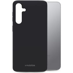 Mobilize Rubber Gelly Coque Samsung Galaxy S26 Plus Coque arrière en TPU Souple - Noir