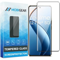 Mobigear Premium Realme 12 Pro Plus Verre trempé Protection d'écran - Compatible coque