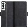 Mobigear Slim Magnet Housse Samsung Galaxy S22 Etui Porte-Monnaie - Noir