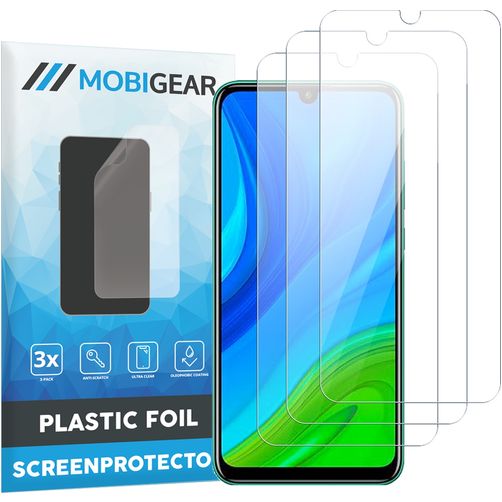 Mobigear Huawei P Smart (2020) Protection d'écran Film - Compatible coque (Lot de 3)