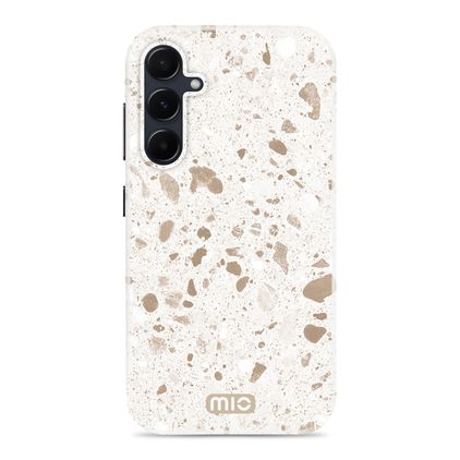 MIO Samsung Galaxy A35 MagSafe Plastique rigide Coque arrière - Soft Terrazzo