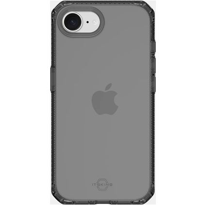 ITSKINS Level 2 SpectrumClear R Coque iPhone 16e Coque arrière en TPU Souple Anti-Chocs - Smoke
