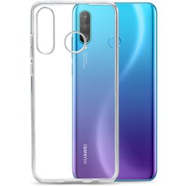 Mobilize Gelly Coque Transparente Huawei P30 Lite Coque arrière en TPU Souple - Transparent