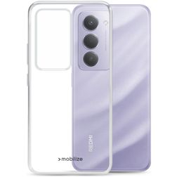 Mobilize Gelly Transparent Xiaomi Redmi 17 4G TPU souple Coque arrière - Transparent