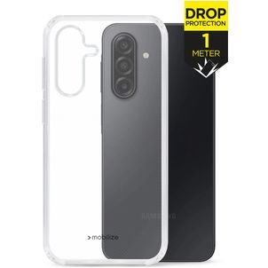 Mobilize Naked Protection Coque Transparente Samsung Galaxy A17 Coque arrière Rigide Anti-Chocs - Transparent