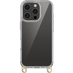 Mobigear Bungy iPhone 16 Pro Plastique rigide Coque arrière - Or