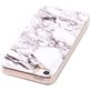 Mobigear Marble Coque iPhone SE (2016) Coque arrière en TPU Souple - Blanc