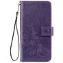 Mobigear Clover Housse Samsung Galaxy A32 4G Etui Porte-Monnaie - Violet