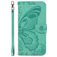 Mobigear Butterfly Housse Samsung Galaxy S25 Plus Etui Porte-Monnaie - Vert