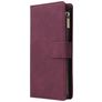 Mobigear Zipper Housse Samsung Galaxy S10 Lite Etui Porte-Monnaie - Rouge