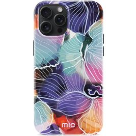 MIO Coque iPhone 15 Pro Max MagSafe Coque arrière Rigide - Flowers
