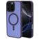Mobiparts Hardcover iPhone 16 Pro Max MagSafe Plastique rigide Coque arrière - Satin Purple