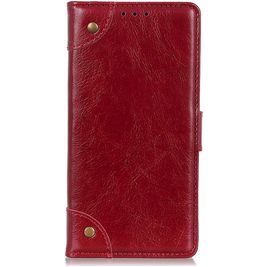 Mobigear Ranch Housse Motorola Moto G60s Etui Porte-Monnaie - Bordeaux