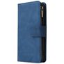 Mobigear Zipper Housse Huawei P40 Etui Porte-Monnaie - Bleu