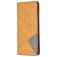 Mobigear Rhombus Slim Housse Xiaomi Redmi Note 11T Etui - Cognac