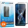 Mobigear Premium ASUS Zenfone 8 Verre trempé Protection d'écran - Compatible Coque - Noir (Lot de 2)