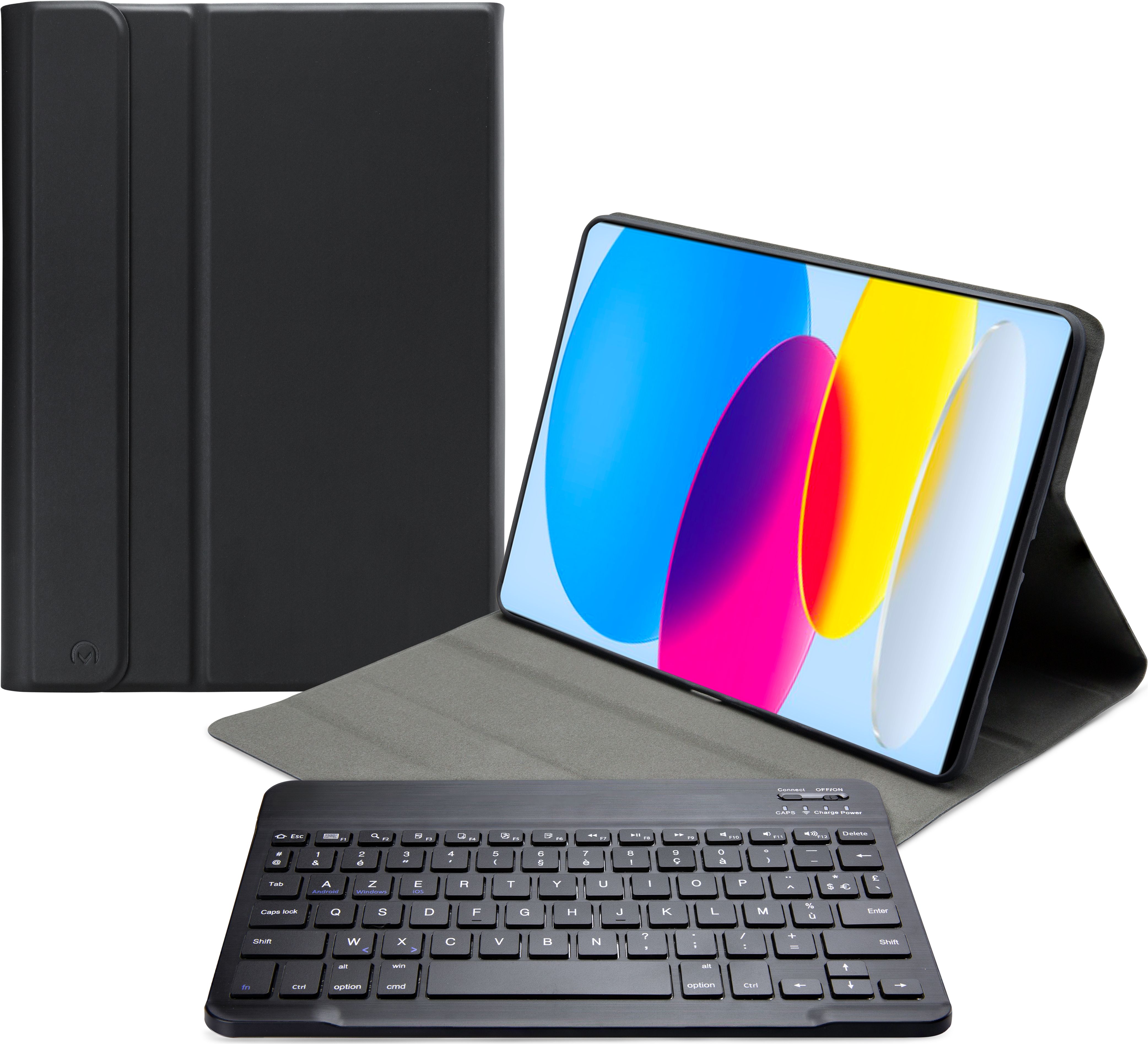 Clavier Bluetooth JADEMALL Coque Clavier Pour Honor Pad 10 12.1" 2025, AZERTY Français Clavier Magnetique