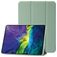 Mobigear Tri-Fold Gel Coque iPad 11 (2025) Etui en TPU,Similicuir - Vert