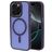 Mobiparts Hardcover Coque iPhone 16 Pro MagSafe Coque arrière Rigide - Satin Purple