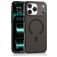 Mobigear Shockproof Grip Coque iPhone 17 Pro MagSafe Coque arrière Rigide - Noir