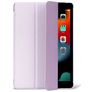 Decoded Textured Slim Coque iPad 10 (2022) Etui en Silicone Souple - Lavande